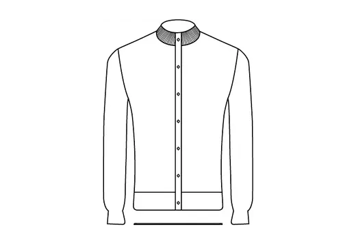 Button Jacket kroj