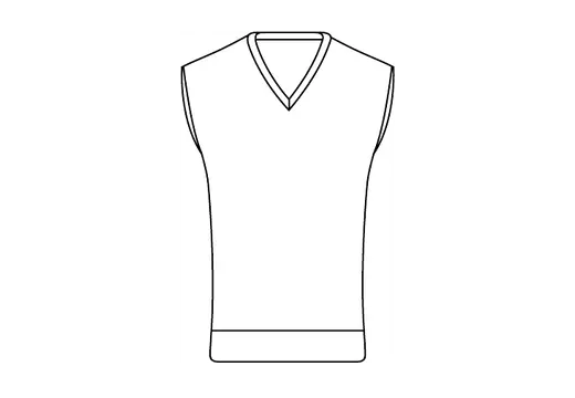 Spencer V-Neck kroj